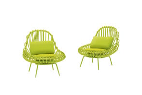 Poltrona per esterno Giunco Paola Lenti - 1 2