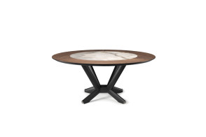 Planer Round Ker-Wood Table