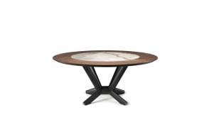 Table Planer Round Ker-Wood Cattelan Italia - 1