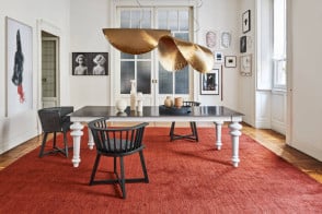 Suspension Lamp Brass 96 - 1 2