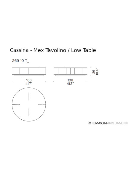 Table Mex (Offre Expo) Cassina - 7