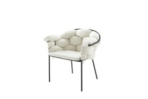 Serpentine Outdoor Small Armchair Ligne Roset - 1 2