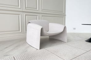 Fauteuil Le Club en tissu sable (Offre Expo) - Poliform 2