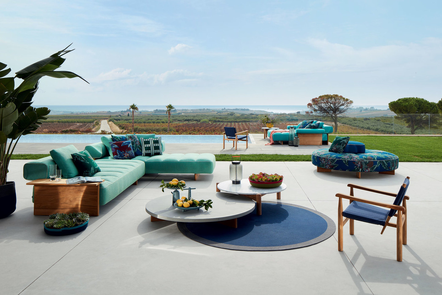 Sail Out Outdoor Sofa by Cassina