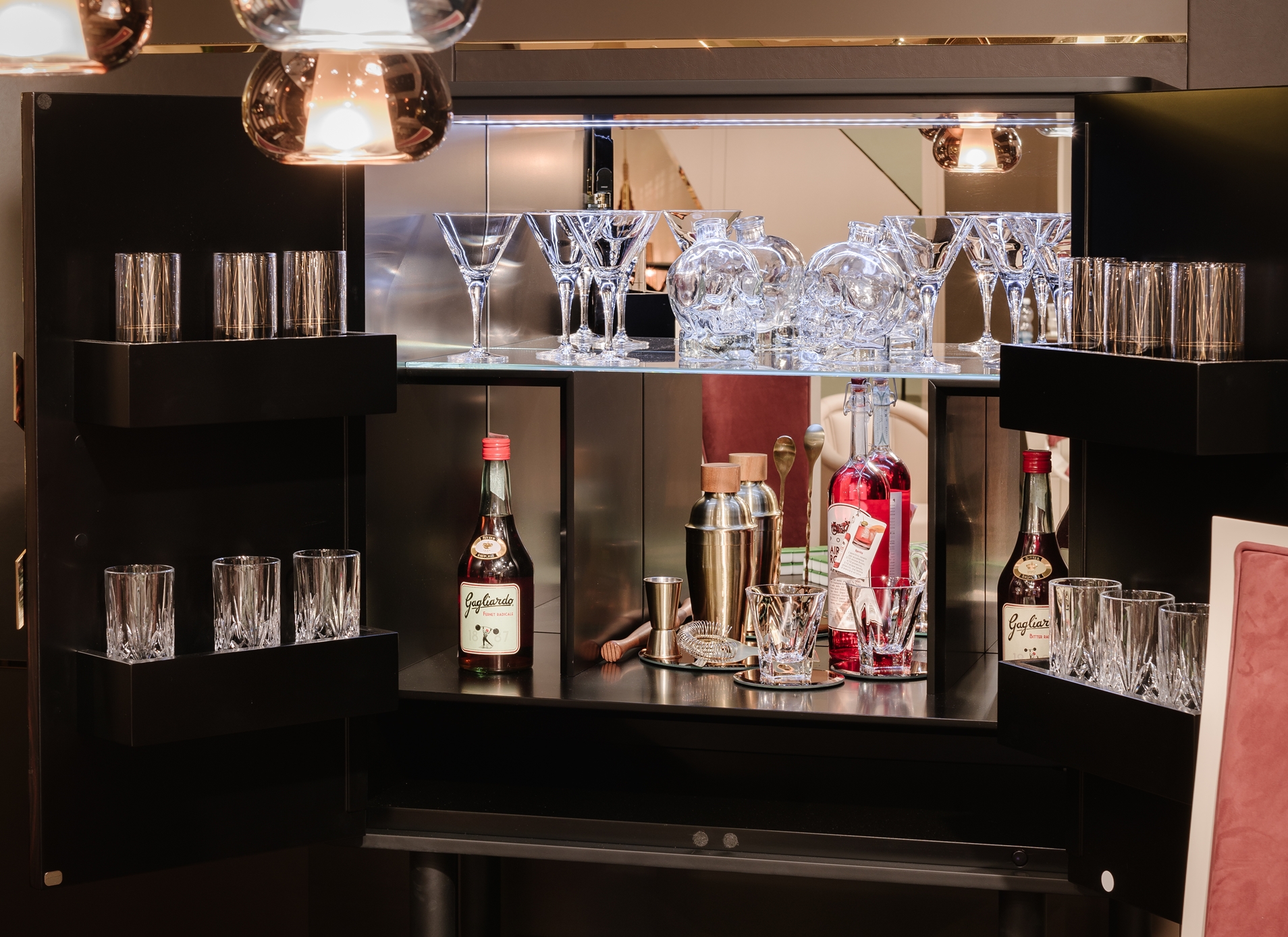 Mobile Bar Spirit by Vismara